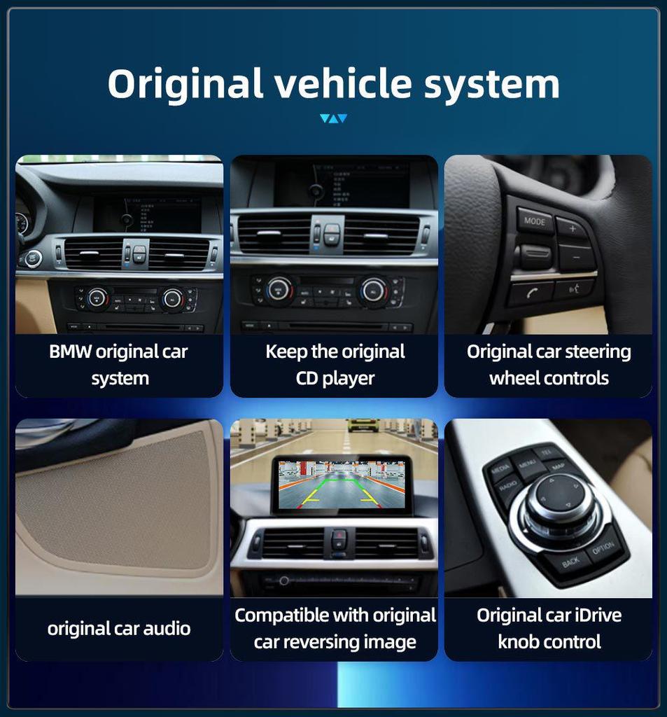 Kompatybilny z ekranem centralnego sterowania BMW X3, F25, X4, F26 oraz systemem nawigacji GPS w samochodzie.