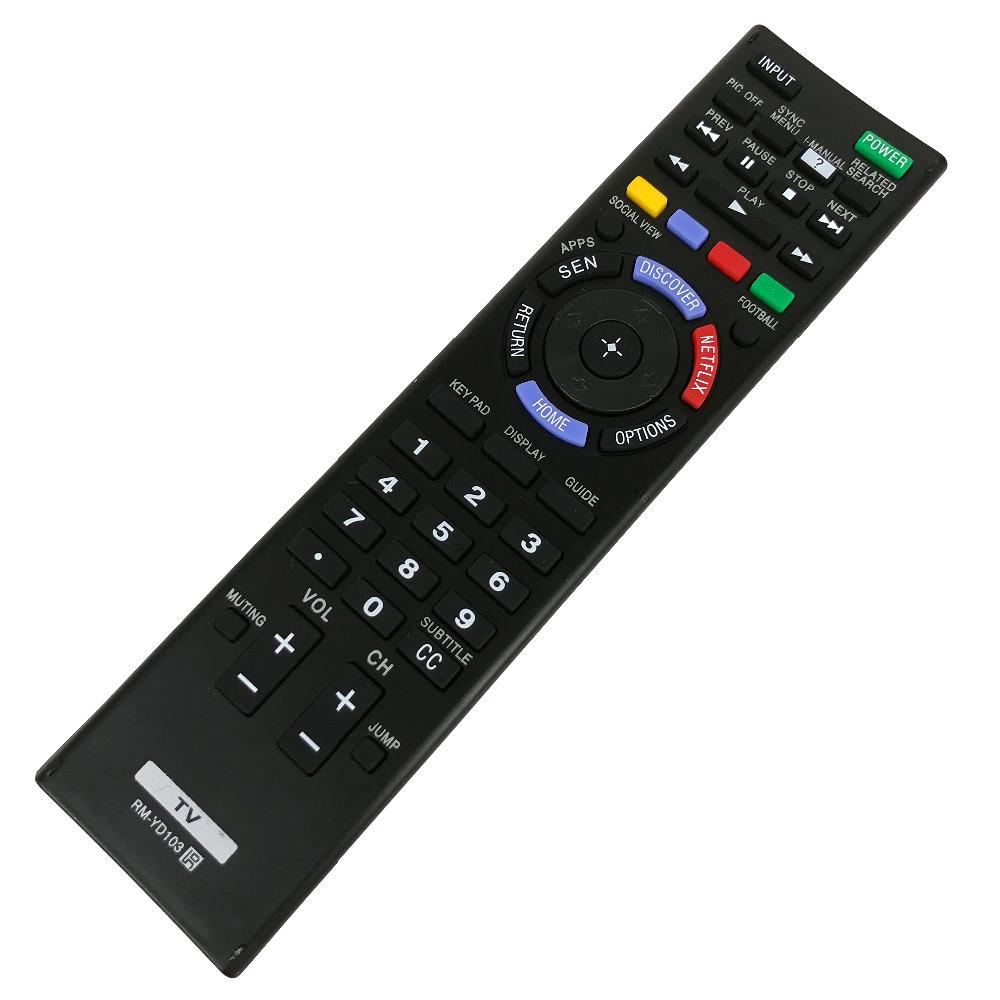 RM-YD103 For Sony LCD LED HDTV TV Remote Control RM-YD087 YD102 KDL32W700B KDL40W590B KDL40W600B KDL42W700B KDL48W590B