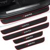 Car Door Threshold Protection, 4PCS Door Edge Step Dust Shield Cover, Car/SUV Universal Rubber Scratch Resistant Exterior Accessories