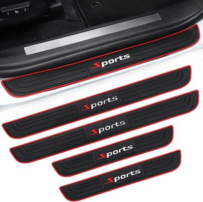 Protecție prag ușă mașină, 4 buc. Acoperire protecție praf margine ușă, Accesorii exterioare universale din cauciuc rezistente la zgârieturi pentru mașină/SUV