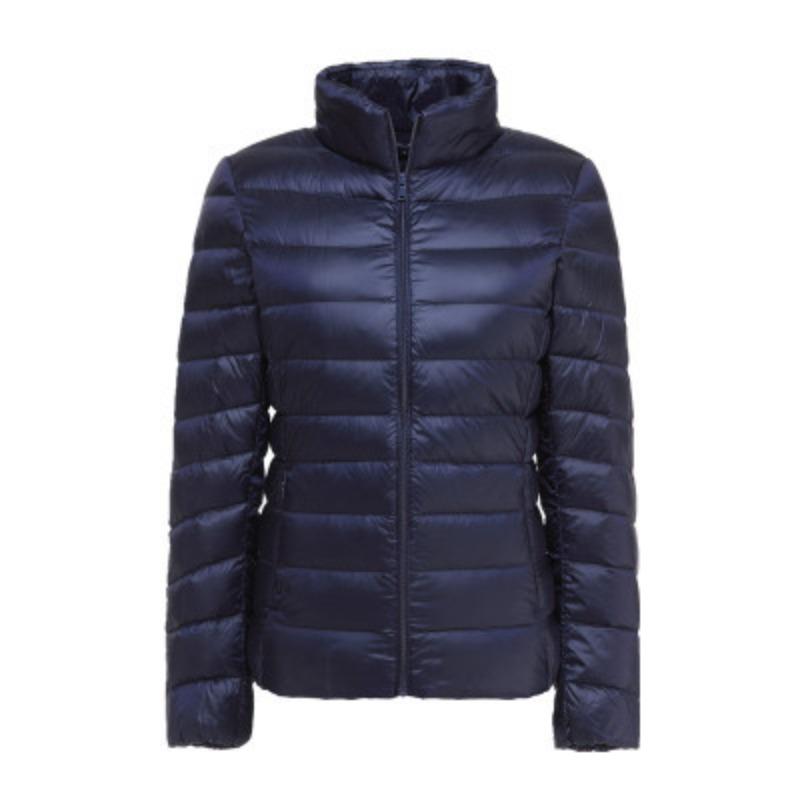Autumn and Winter New Light Down Jacket Short Women's Stand-up Collar Light Jacket