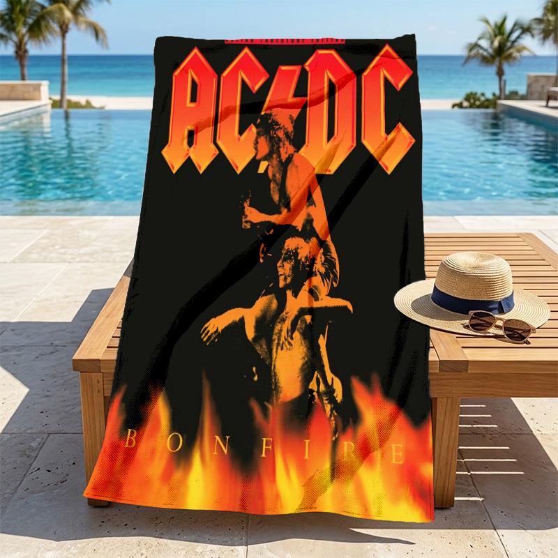 Bonfire Night Quick-drying, highly absorbent beach towel,suitable for the beach, pool, gym, and travel.Sports sweat towel Convenient and durable.