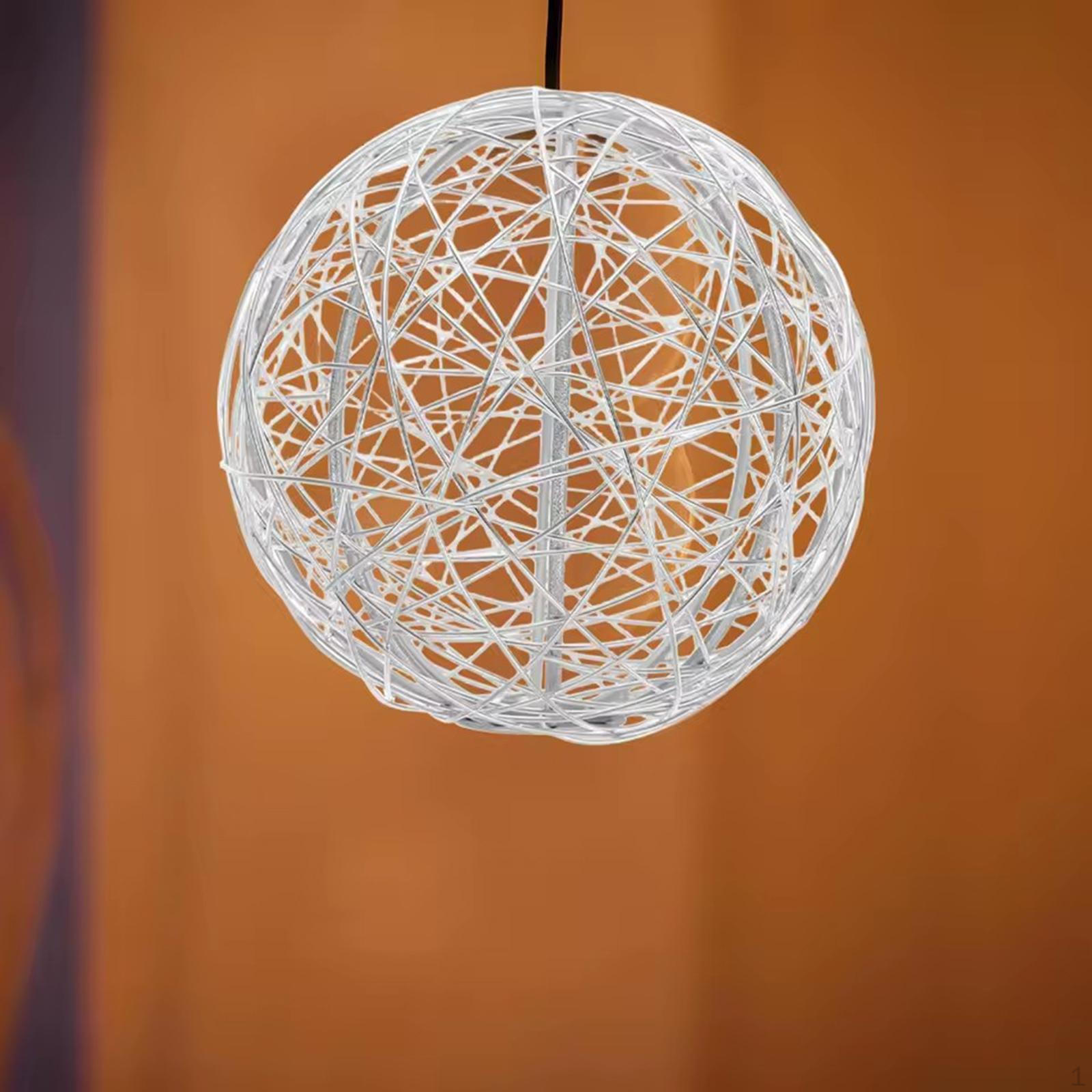 

Защита плафона для лампы Индустриальный G4 Современный Декоративный Металлический Каркас Абажур Проволочный Шар