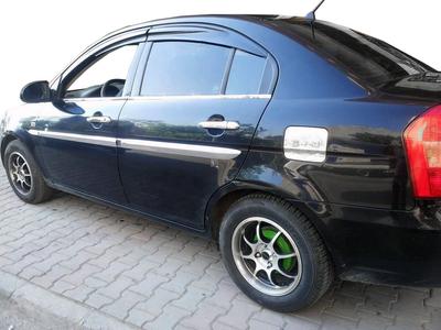 Vnější lemování oken (4 ks, nerez) Carmos - turecká ocel pro Hyundai Accent 2006-2010