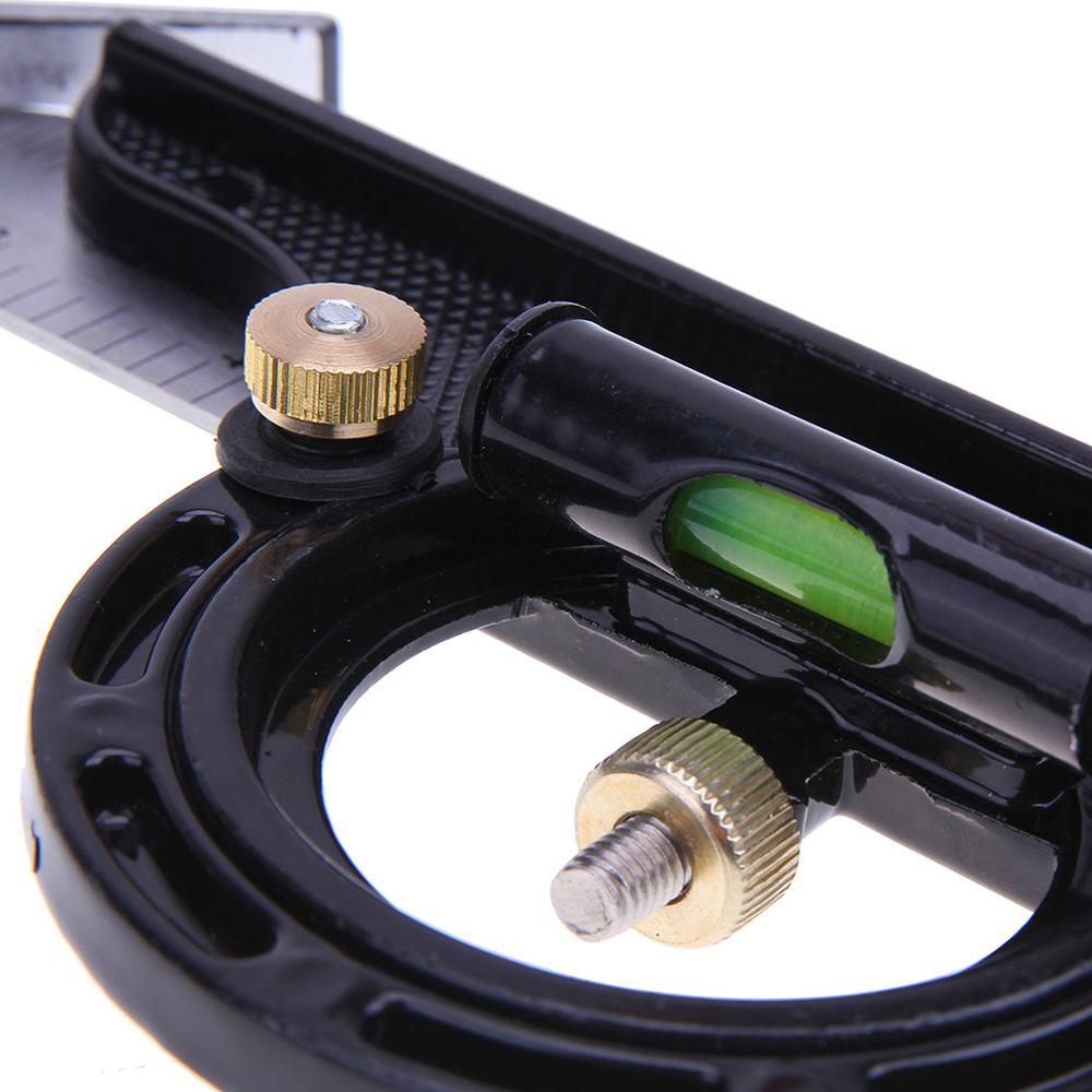 300MM Combination Square Angle Ruler Stainless Steel Multi Function Measuring Tool