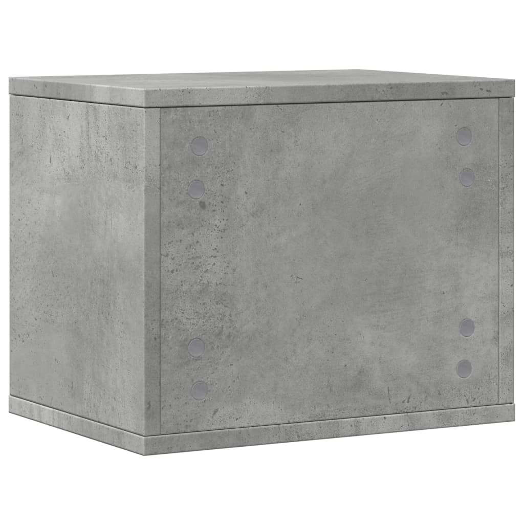 Vidaxl Desk Organizer, Concrete Gray, 36X26X29.5 Cm