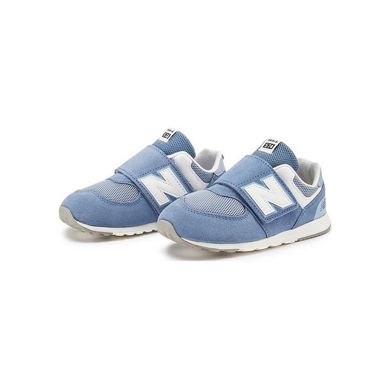 New Balance Sports Abrasion Resistant Low top Toddler Shoes Blue Infant And Toddler NW574FDG