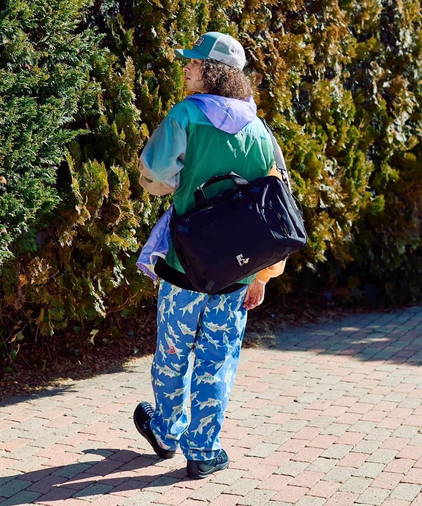 [go slow caravan] 347004 Ballistic Air 3-Way Travel Bag, Black, Free Size