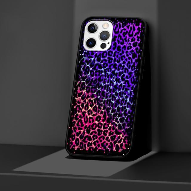 

Чохол для Iphone 11 13 12 Mini 14 Pro Max Xr 7 8 +Se 2020 Xs 6 6s Plus 5 5s Чорний силіконовий чохол для телефону з леопардовим малюнком iPhone 14 Pro Max