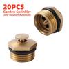 5/10/20/50PCS 1/2'' Adjustable Thread Spray Nozzle 360 Degree Rotation Automatic Watering Sprinkler Home Garden Nozzle