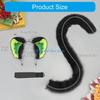 HX6F Animal Cosplay Costumes Cats Ears Foxes Tail Plush Fuzzy Animal Ears Hairhoop Foxes Tail for Halloween Dressing Up Party