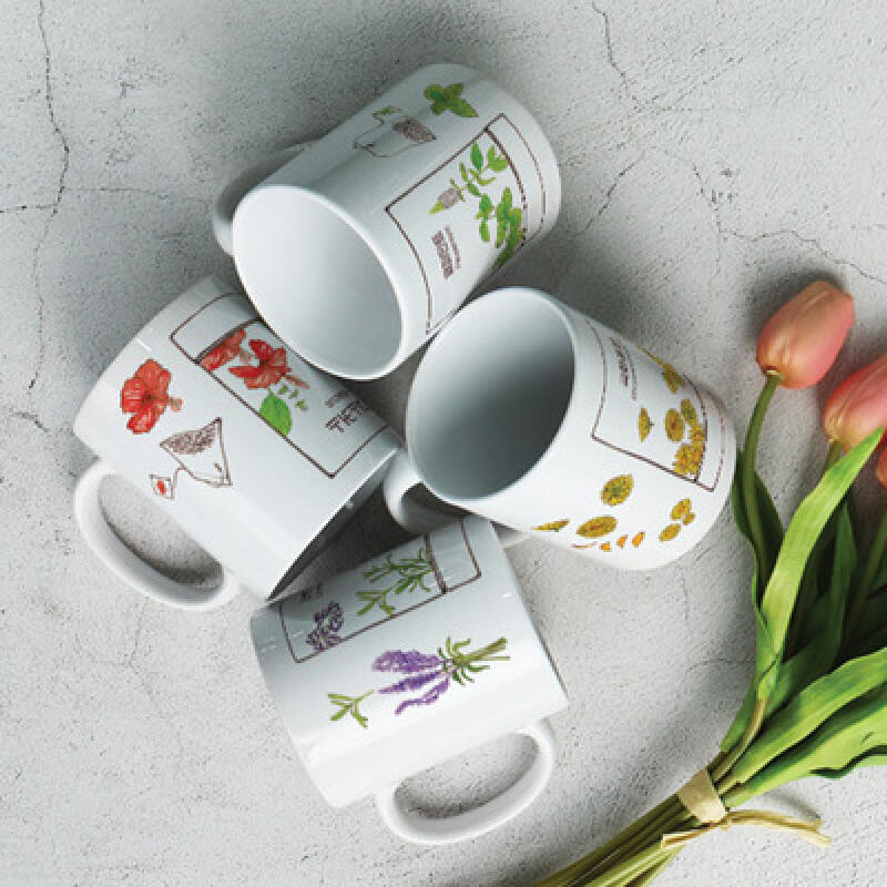 if065-Design Mug 4p-Healthy Tea Bag