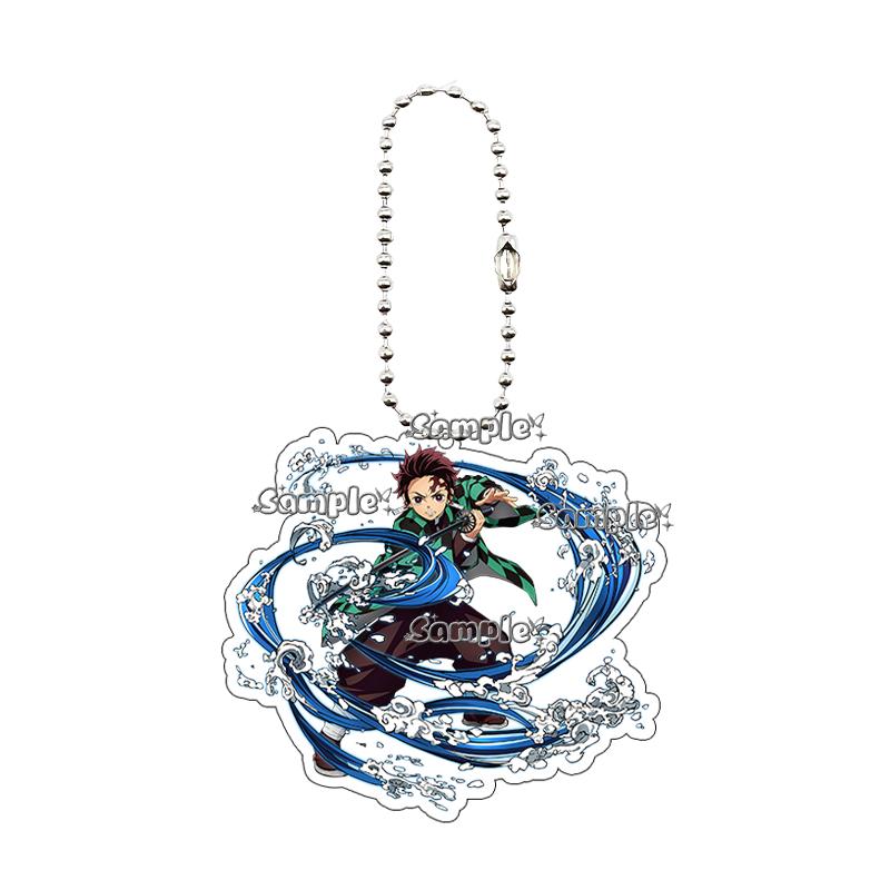 

Anime Nezuko Agatsuma Zenitsu Tsuyuri Figure Acrylic Keychain Cartoon Pendant Backpack Keychains Couple Accessories Charm Toys about 5cm