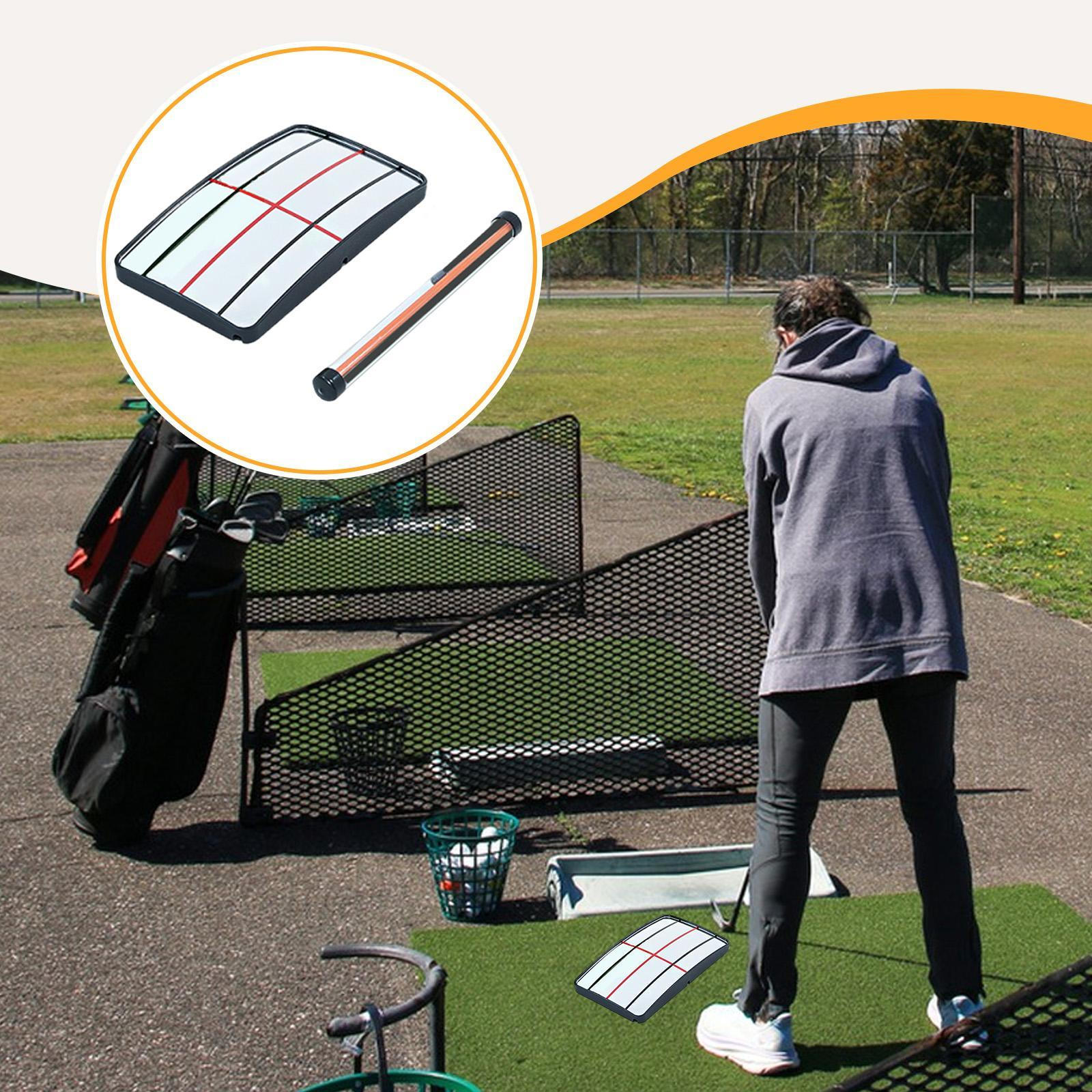 

Golf Putting Mirror Aid Learning Tool for Starter Improve Your Stroke Portable Instant