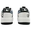MLB Chunky Liner Low top Skateboard Shoes Unisex Blue Gray 3ASXCA12N-50WHS(Team131-S)