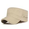 Summer men's flat top hat Outdoor quick-drying hat Breathable sunscreen visor hat Thin cap Mountaineering cool hat