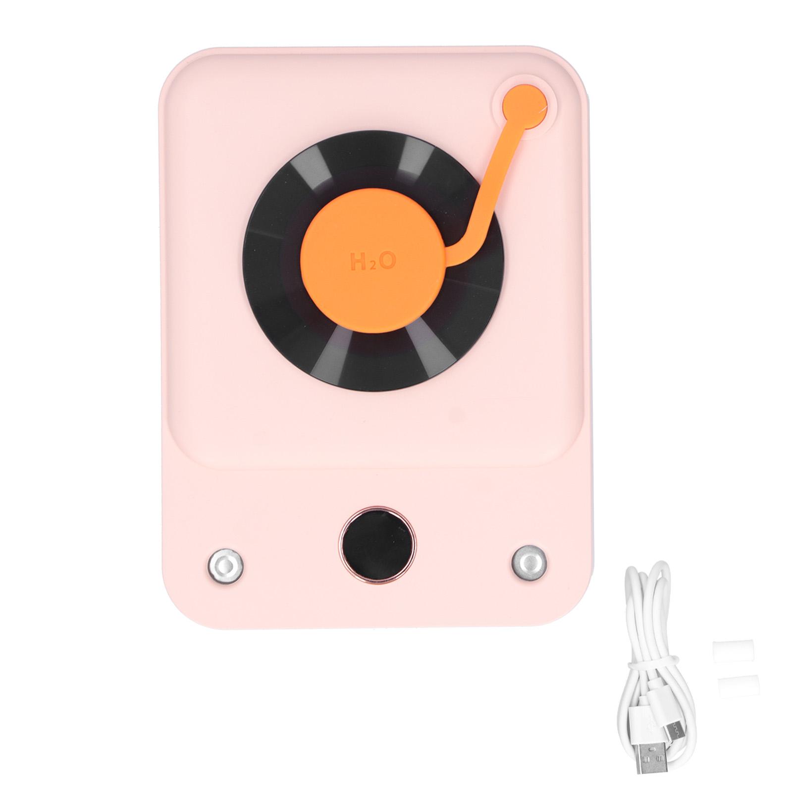 Double Spray   Humidifier Intelligent Digital Humidifier with Small Night Light USB Charging