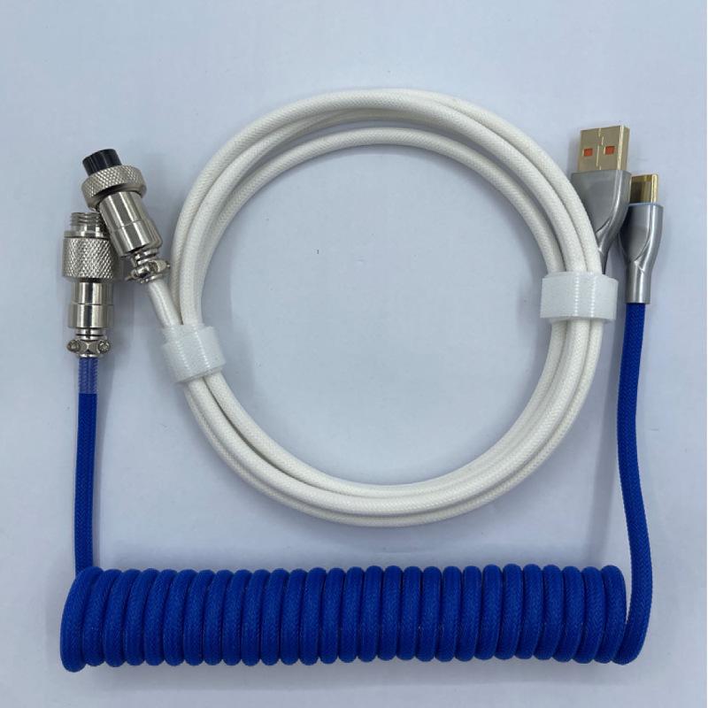 Custom USB 8K Mechanical Keyboard Cable with Magnetic Switch and Aviation Connector for Gaming