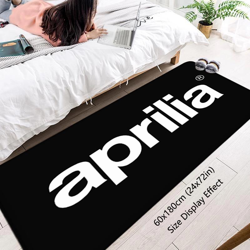 Floor Mat Non-slip Foot Rug Italy Aprilias Racing Motorcycles Hallway Carpet Kitchen Water Absorbed Rugs Bedside Mats Home Decor