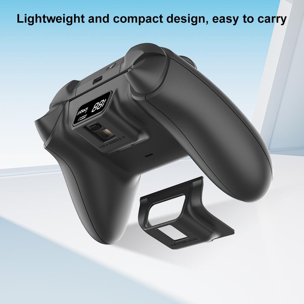 1350mAh Rechargeable Controller Battery Pack Digital Display with Charging Cable Charging Accessories Kit for XBOX Series X/S