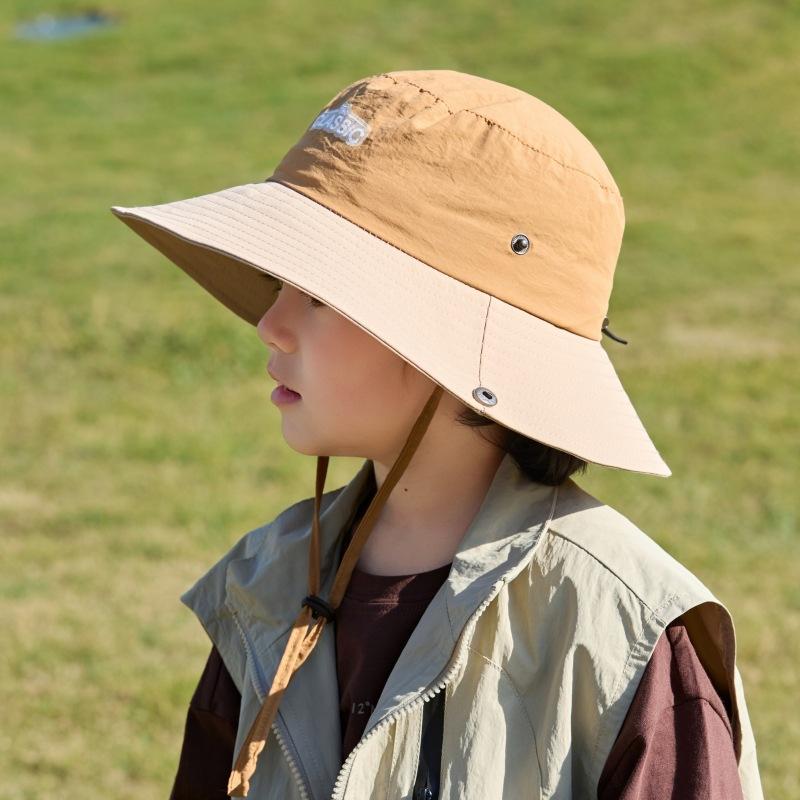 Western Cowboy Children'S Bucket Hat Boys Fashion Sun Hat Outdoor Climbing Hat Uv Protection Basin Hat