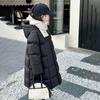 Down Cotton Jacket Long Winter Clothing Warm Children's Clothes Girls Kids Thick Hooded Coat