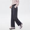 Giordano Women's Knit Elastic Waist Wide-Leg Trousers
