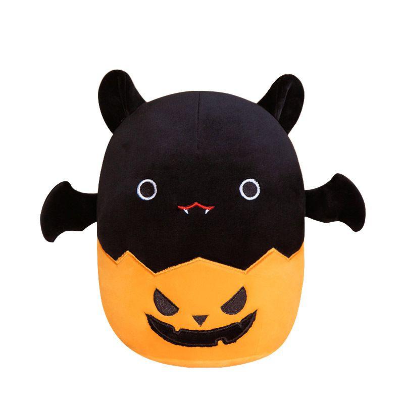 Cute Halloween Bat Pumpkin Plush Toy For Kids' Birthday And Home Decoration
