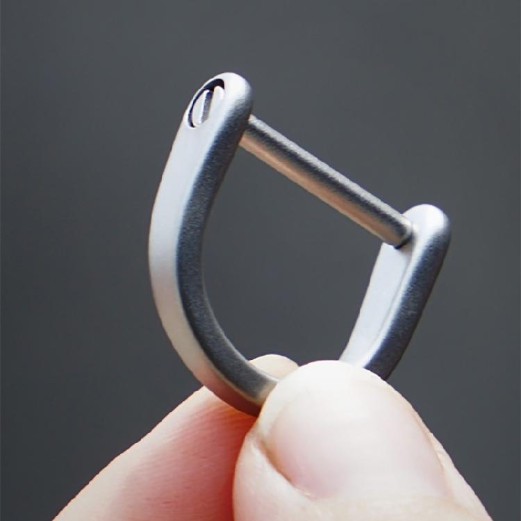 Screw in Shackle Semicircle D Rings DIY Crafts Horseshoe U Shape D Rings Buckle