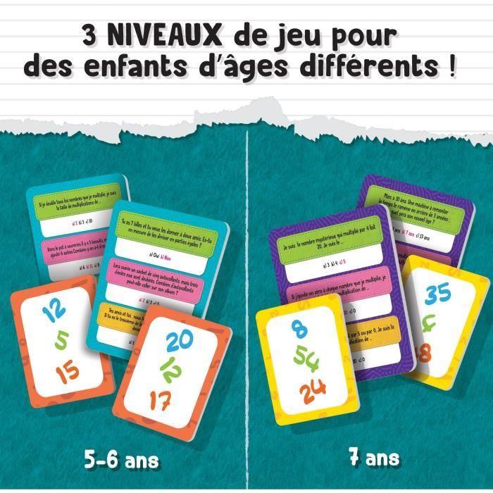 Génius Talent school - le jeu des multiplications et problèmes - s'adapte aux différents niveaux. - LISCIANI