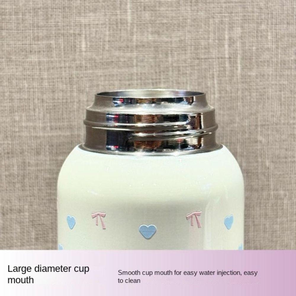 Cartoon Insulated Cup 500ml Water Mug Creative Thermal Bottle  Birthday Gift