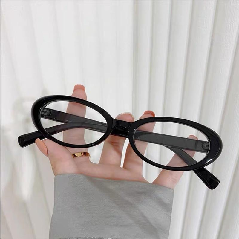 

Blue Light Blocking Glasses Women Men Simple Classic Oval Eyewear At Home Leisure Female Male Computer Glasses Frame