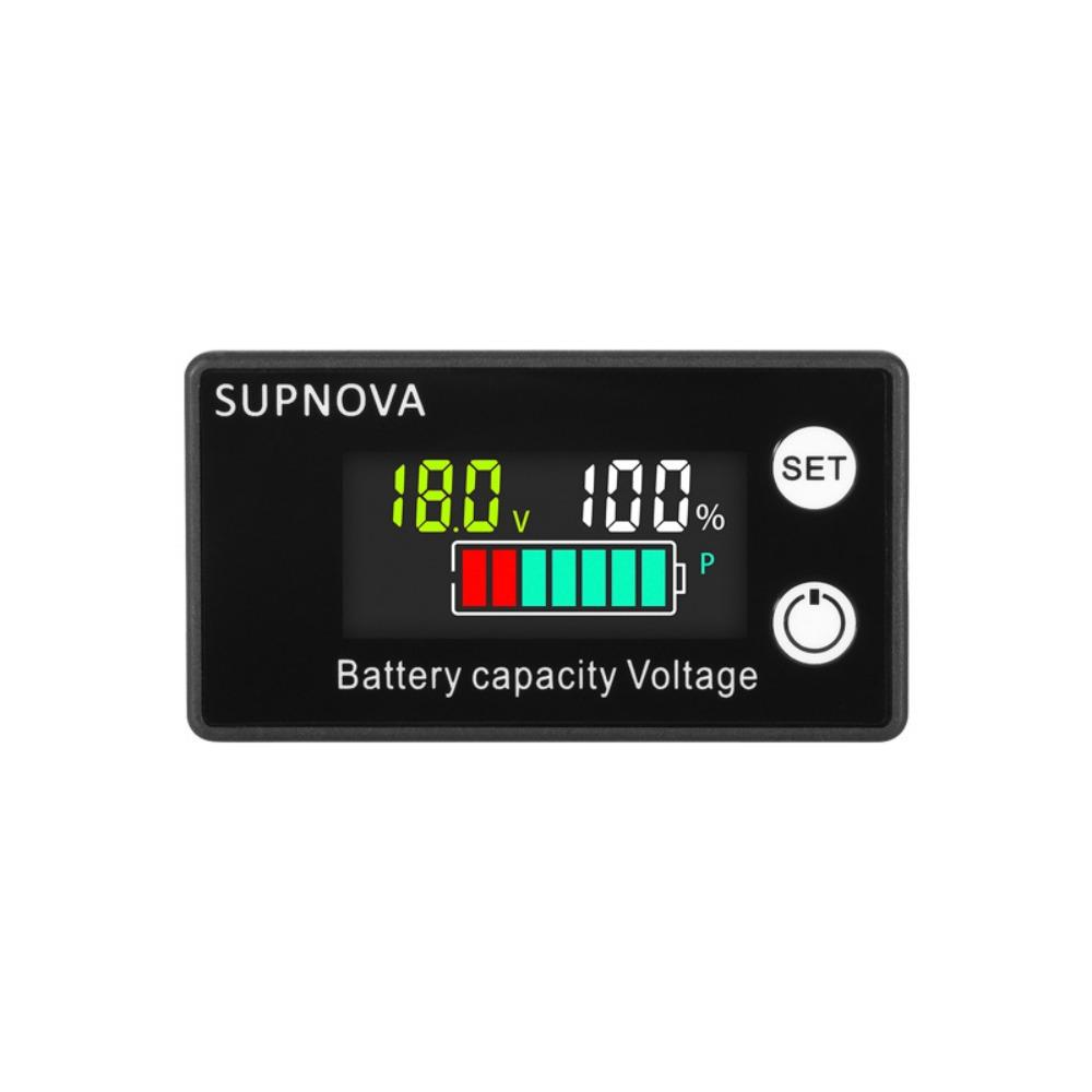 For Car Motorcycle Voltmeter Gauge DC Battery Voltmeter Battery Capacity Indicator Battery Tester
