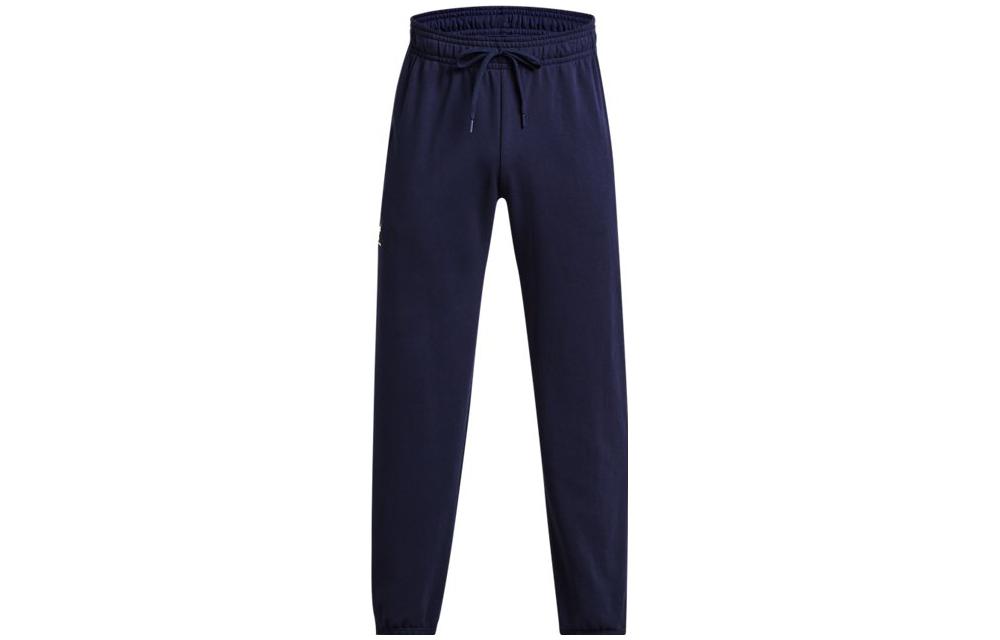 Under Armour Johnson Knitted Sweatpants Men s Dark Blue Moderate Cuffed Pants 1380105-410 L