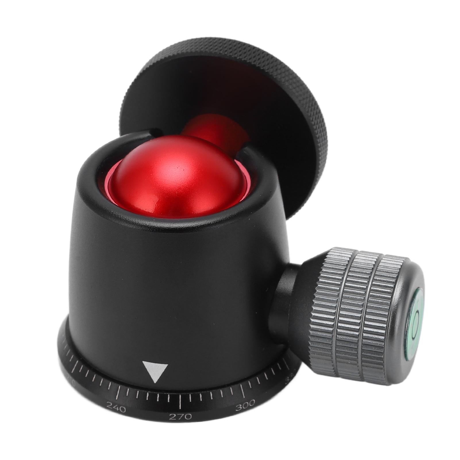 

Мини шаровая головка штатива Шаровая головка Крепление для камеры Сплав алюминия с винтом 1/4 дюйма для монопода Скользящая