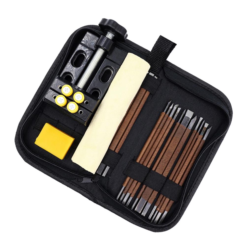 Buy 18 Pieces Stone Carving Hand Tools Set at affordable prices — free shipping, real reviews