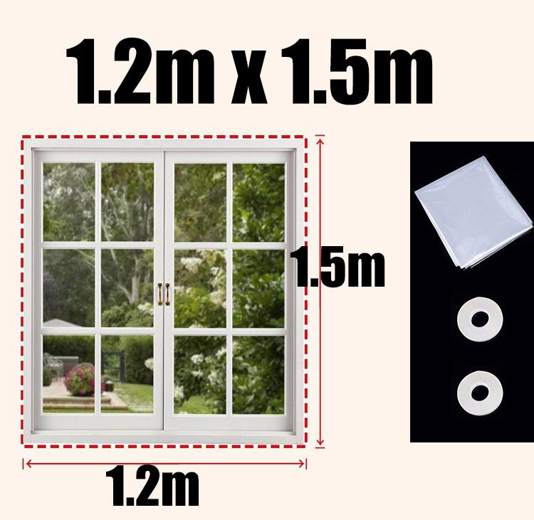 Free Cut Winter Window Seal Film Self Adhesive Thermal Insulation Film DIY Wind Guard Protective Films