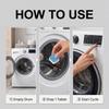 Washing Machine Cleaner Tablets for Deep Cleaning and Deodorizing Removes Residue Limescale and Odors Compatible with All Washing Machines 12 Pieces