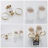Bathroom Towel Shelf Gold Finished Bath Toilet Paper Holder Robe Hook Towel Rack Holder Tumble Holder Soap Basket ELG85400