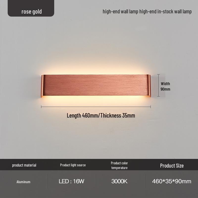 Nordic Minimalist Wall Sconce for Living Room & Bedroom