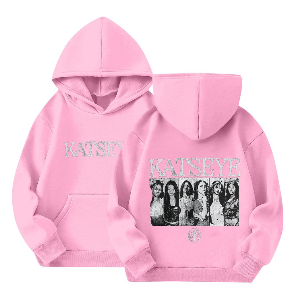 Children's Fashionable Comfortable Casual Long-Sleeved Printed Hooded Top