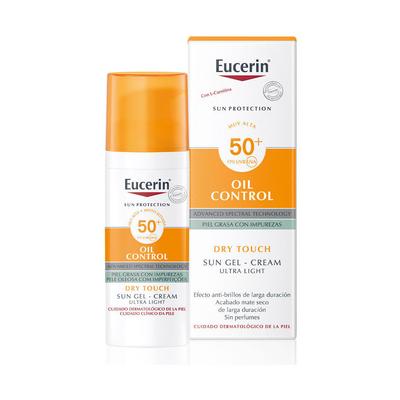 Eucerin - Opalovací gel-krém Oil Control Dry Touch SPF 50+ Ultra Light - 