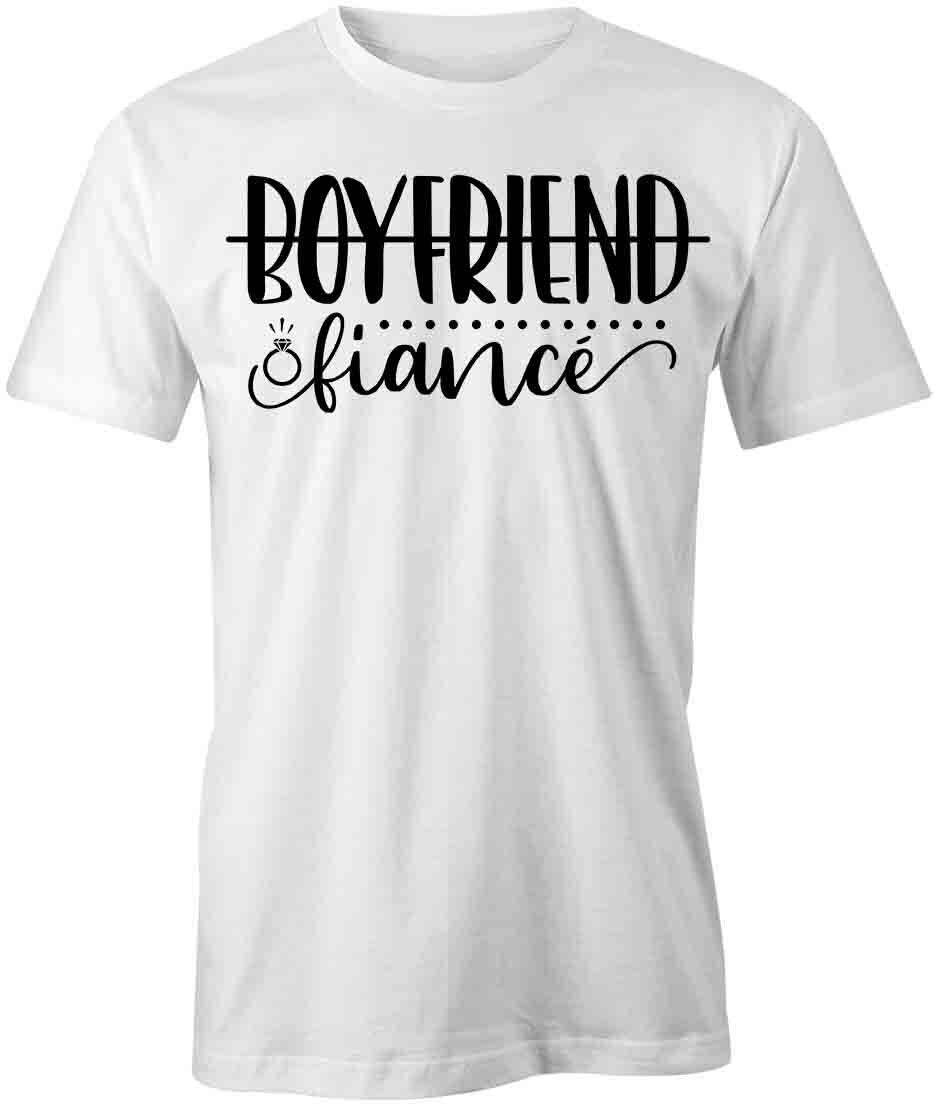 BOYFRIEND TO FIANCE TShirt Tee Short-Sleeved Cotton CLOTHING S1WSA333 L