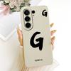 For Tecno Camon 50 Pro 4G CN5c Lucky Initial Letter Phone Case For Tecno Camon 50Pro 4G Soft Silicone Cases Bumpers