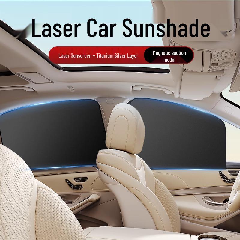 Tenda parasole magnetica per auto: Protezione privacy finestrino laterale del bambino e protezione solare interna