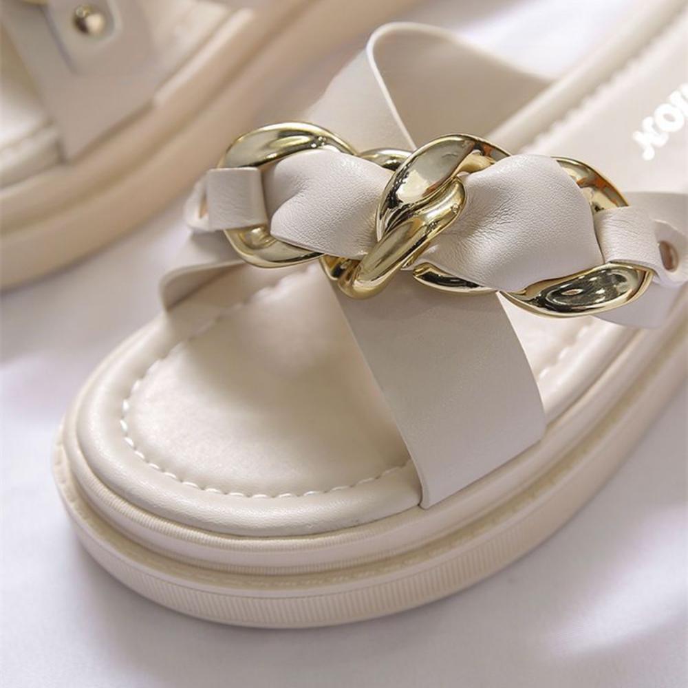 

Нежные сотовые тапочки для девочек на мягкой подошве, универсальные 40 бежевый