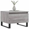 VidaXL Coffee Tables 2 Pcs Sonoma Grey 50x46x35 Cm Engineered Wood 830889