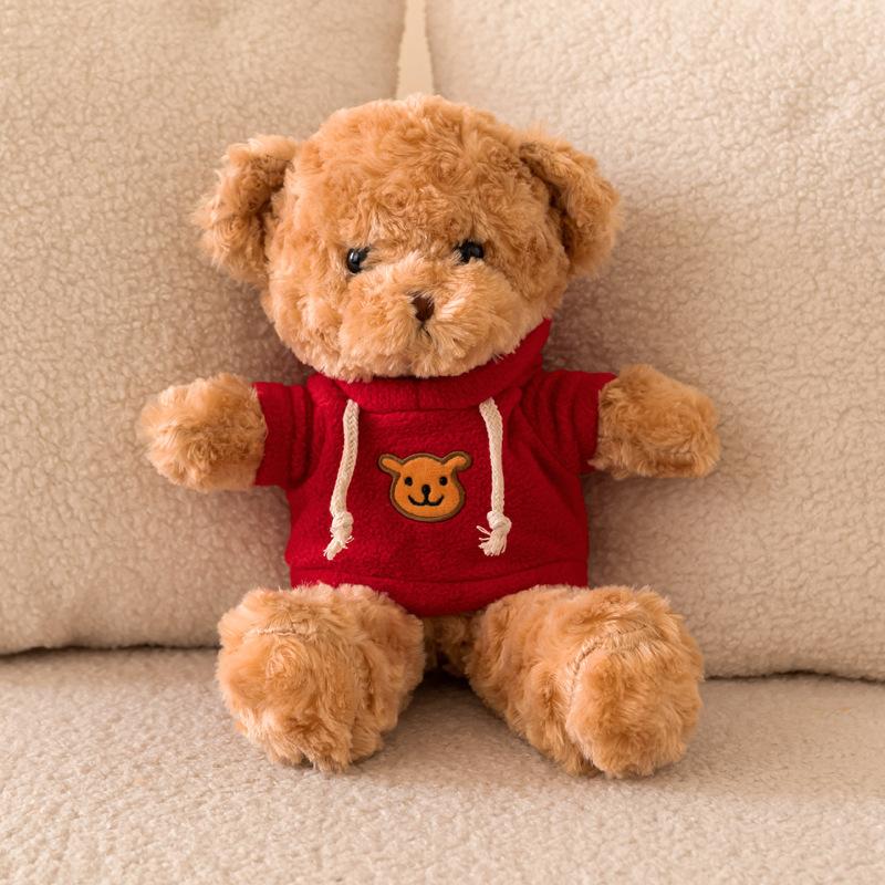 Plush Toy Teddy Bear Doll Sweater Bear Doll Birthday Gift Plush Doll Stall