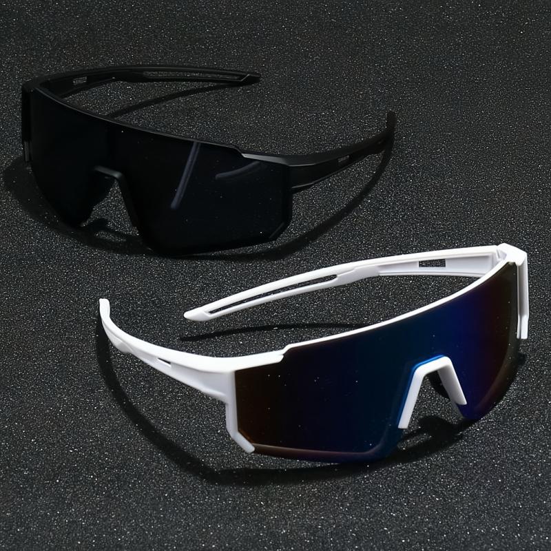 2pcs Unisex mountaineering sunglasses suitable for cycling and outdoor activities mountaineering cycling and outdoor glasses