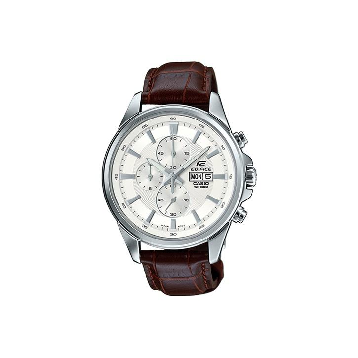 

CASIO Men EDIFICE Silver Watch EFB-509L-7AVUPR White Dial